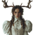 Antlered Victorian Woman Vinyl Car Decal Sticker – Waterproof & UV-Resistant 6.826666666666667"