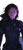 Cyberpunk Woman Portrait V15 Vinyl Car Decal Sticker – Waterproof & UV-Resistant 10.8