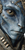 Blue Alien Portrait V3 Vinyl Car Decal Sticker – Waterproof & UV-Resistant 5.12"