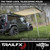 Terravore TrailFX 8 Foot Roof Rack Mounted Awning | Tan 420D Fabric | Aluminum Frame | UV Resistant | Easy Setup