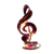Melting Music Note Vinyl Car Decal Sticker – Waterproof & UV-Resistant 6.826666666666667"
