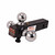Swivel Tri-Ball Hitch | Class IV | Fits 2" Receiver | 10K GTW | 7" Shank | Husky Towing