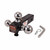 Swivel Tri-Ball Hitch | Class IV | Fits 2" Receiver | 10K GTW | 7" Shank | Husky Towing