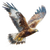Alpine Eagle Flight Vinyl Car Decal Sticker – Waterproof & UV-Resistant 3.4133333333333336"