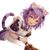Anime Maid Cat Girl Vinyl Car Decal Sticker – Waterproof & UV-Resistant 3.4133333333333336"