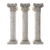 Ancient Greek Pillars Vinyl Car Decal Sticker – Waterproof & UV-Resistant 3.4133333333333336"