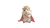 Royal Hamster King Vinyl Car Decal Sticker – Waterproof & UV-Resistant 2.72"