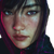 Cyberpunk Charismatic Woman Vinyl Car Decal Sticker – Waterproof & UV-Resistant 6.826666666666667"