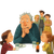 Choking Grandfather Scene Vinyl Car Decal Sticker – Waterproof & UV-Resistant 3.4133333333333336"