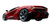 Red Supercar Concept Vinyl Car Decal Sticker – Waterproof & UV-Resistant 5.4