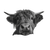 Cow In Bathtub Vinyl Car Decal Sticker – Waterproof & UV-Resistant 3.4133333333333336"