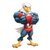 Heroic Eagle Vinyl Car Decal Sticker – Waterproof & UV-Resistant 3.4133333333333336"