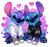 Stitch And Lilo V5 Vinyl Car Decal Sticker – Waterproof & UV-Resistant 3.4133333333333336"