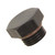 SpeedFX | -12AN Black Aluminum Plug Cap | Leak Proof Seal | Lightweight | Made in U.S.A