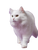 Fluffy White Cat V16 Vinyl Car Decal Sticker – Waterproof & UV-Resistant 8.213333333333333"