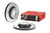 Upgrade Your Tesla S Brakes with Brembo Vented Brake Rotor | High Performance Cast Iron Design