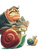 Snail Courtroom Drama Vinyl Car Decal Sticker – Waterproof & UV-Resistant 3.4133333333333336"