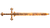 Flame Sword V2 Vinyl Car Decal Sticker – Waterproof & UV-Resistant 5.4
