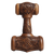 Wooden Mjolnir Hammer Vinyl Car Decal Sticker – Waterproof & UV-Resistant 3.4133333333333336"