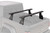 Fits 2007-2021 Toyota Tundra Rhino-Rack USA Roof Rack Cross Bar JC-01277 Reconn-Deck; Black