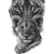 Lioness Cub Tattoo Vinyl Car Decal Sticker – Waterproof & UV-Resistant 3.4133333333333336"