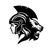 Athena Lion Logo Vinyl Car Decal Sticker – Waterproof & UV-Resistant 3.4133333333333336"