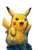 Pikachu Van Gogh Vinyl Car Decal Sticker – Waterproof & UV-Resistant 4.1066666666666665"