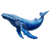 Blue Whale V5 Vinyl Car Decal Sticker – Waterproof & UV-Resistant 3.4133333333333336"