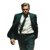 Leonardo Dicaprio Portrait V3 Vinyl Car Decal Sticker – Waterproof & UV-Resistant 3.4133333333333336"