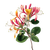 Honeysuckle Illustration Vinyl Car Decal Sticker – Waterproof & UV-Resistant 3.4133333333333336"