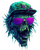 Cholo Zombie Vinyl Car Decal Sticker – Waterproof & UV-Resistant 8.0"