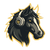Urban Horse Logo Vinyl Car Decal Sticker – Waterproof & UV-Resistant 6.826666666666667"