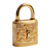 Golden Versailles Padlock Vinyl Car Decal Sticker – Waterproof & UV-Resistant 3.4133333333333336"