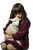 Girl With Lamb V2 Vinyl Car Decal Sticker – Waterproof & UV-Resistant 4.4