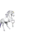 Glowing Unicorn Run Vinyl Car Decal Sticker – Waterproof & UV-Resistant 3.4133333333333336"