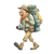 Cartoon Hiker V2 Vinyl Car Decal Sticker – Waterproof & UV-Resistant 3.4133333333333336"