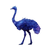 Stellar Ostrich Vinyl Car Decal Sticker – Waterproof & UV-Resistant 6.826666666666667"