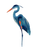 Blue Heron Illustration Vinyl Car Decal Sticker – Waterproof & UV-Resistant 8.213333333333333"