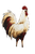 Golden Rooster Painting Vinyl Car Decal Sticker – Waterproof & UV-Resistant 4.4