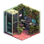 Isometric Anime Server Room Vinyl Car Decal Sticker – Waterproof & UV-Resistant 3.4133333333333336"