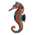 Colorful Seahorse Vinyl Car Decal Sticker – Waterproof & UV-Resistant 6.826666666666667"