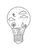 Nature Light Bulb Vinyl Car Decal Sticker – Waterproof & UV-Resistant 8.213333333333333"
