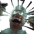 Glitched Dentist Horror Vinyl Car Decal Sticker – Waterproof & UV-Resistant 3.4133333333333336"