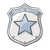 Cartoon Police Badge Vinyl Car Decal Sticker – Waterproof & UV-Resistant 3.4133333333333336"