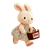 Cute Bunny Shopping Vinyl Car Decal Sticker – Waterproof & UV-Resistant 3.4133333333333336"