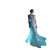 Kinetic Gown Model Vinyl Car Decal Sticker – Waterproof & UV-Resistant 3.4133333333333336"