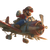 Mario In Plane Vinyl Car Decal Sticker – Waterproof & UV-Resistant 3.4133333333333336"