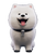 Cartoon Samoyed Dog V3 Vinyl Car Decal Sticker – Waterproof & UV-Resistant 8.0"