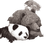Bear And Panda Vinyl Car Decal Sticker – Waterproof & UV-Resistant 3.4133333333333336"