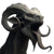 Horned Tongue Monster Vinyl Car Decal Sticker – Waterproof & UV-Resistant 3.4133333333333336"